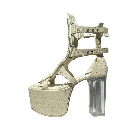 Rick Owens $3,000 Python Spartan Gladiator heel - Picture 1 of 10